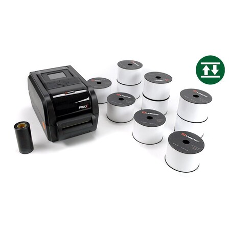 Labeltac LabelTac Pro X Shipping Container ID (High Tack) Printer Bundle PKG-SCIDHT-LTPX