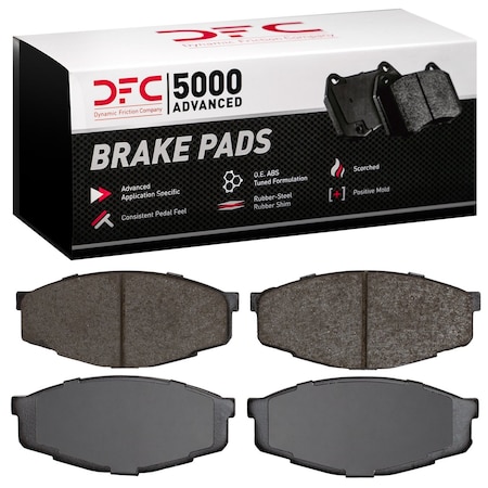 Dfc 5000 Advanced, Disc Brake Pad Set, 1551-0207-00