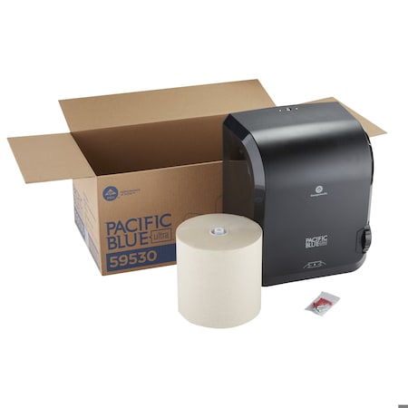 Pacific Blue Mechanical Towel Dispenser Kit, Black 59530