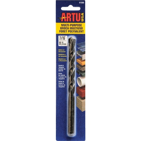 Artu 7/16'' Cobalt General Purpose Drill Bit 1060