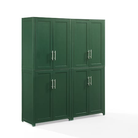 Crosley Savannah 2-Piece Kitchen Storage Pantry Set KF33020HG