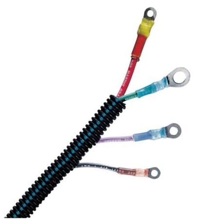 Safety First 453906 1 in. x 100 ft. Flame Retardant Split Loom Pack SA3589099