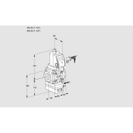 Honeywell Kromschroder VAG240R/NWSRAE KS88012846