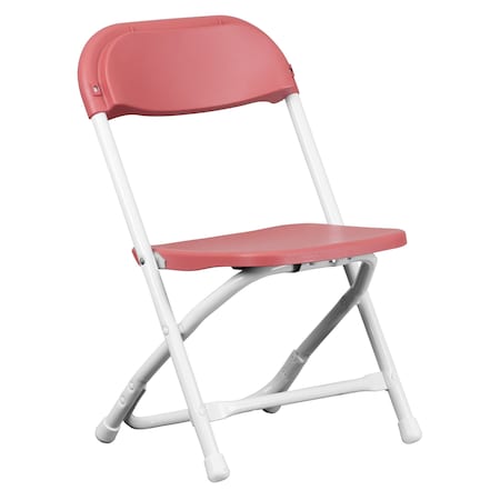 Flash Furniture Kids Folding Chair, Burgundy Y-KID-BY-GG