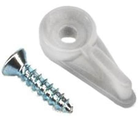 Us Hardware Screen Clip, 3/8 in, Nylon, 8/CD WP-9877C