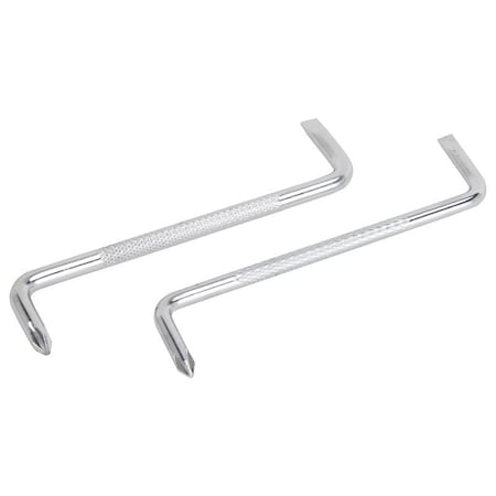 Vulcan Screwdriver Offset Set, 2-Piece, Chrome Vanadium Steel, Chrome, Chrome Handle JLO-020
