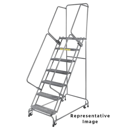 Ballymore Rolling Ladder, Steel, 70 in.H FSH718PSU