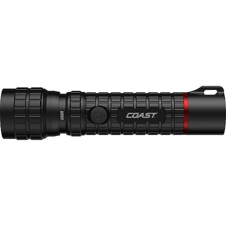 Coast Flashlight, 3.7V, Black, Plastic 31461