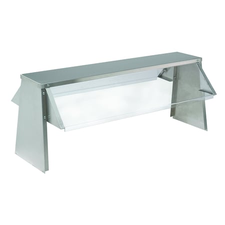 Advance Tabco Buffet Shelf With Breath Guard double sided self-serve TBS-6