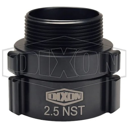 Dixon Style N54 Rocker Lug Adapter, 2-1/2 in, MNPT x Female NST NH Swivel N54-25F25T