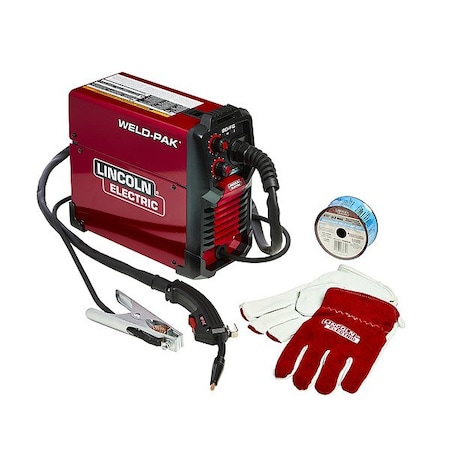 Lincoln Electric Welder Kit Machine & Accessories, 120v K5387-7