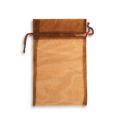 Nashville Wraps Copper Sheer Organza Bags, 5.5x9, 10PK B55941