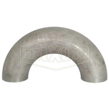 Dixon 180Deg Weld Return Bend, 1-1/2 in, 316L SS, Domestic B2WUL-R150U