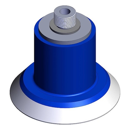 Smc Vertical Vacuum Inlet, Blue, Flat Pad ZP3P-T25PTSF-A5