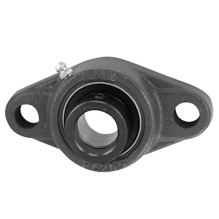 Ami Bearings SINGLE ROW BALL BEARING - 1-5/8in NARR ECCENTRIC COLLAR 2-BOLT FLANGE KHFL209-26