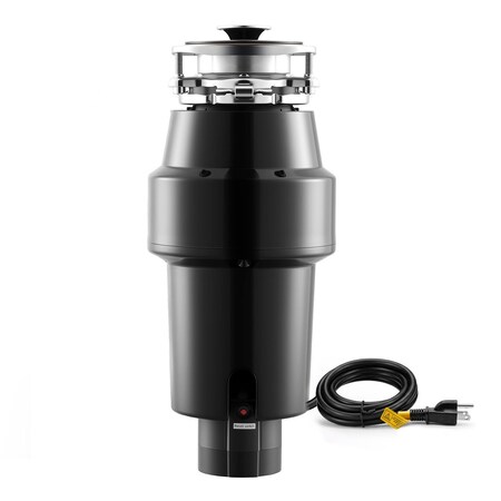 Vevor Garbage Disposal 1HP 3700RPM Continuous Food Waste Disposer 3-Bolt Mount FCD-1006