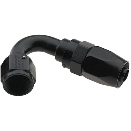 Fragola 231208-BL 120 deg 2000 Series Pro-Flow -08 AN Hose End, Black FRG231208-BL