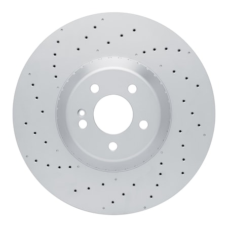 Dynamic Friction Co DFC GEOSPEC Coated Rotor - Drilled 624-63200