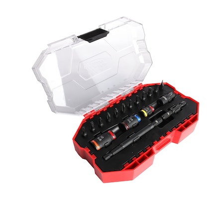 Malco C-RHEX Socket Install Kit with 12 Impact Rated Bits in Premium Case KITCRB