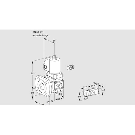 Honeywell Kromschroder VAS350/-F/NKGL KS88026081
