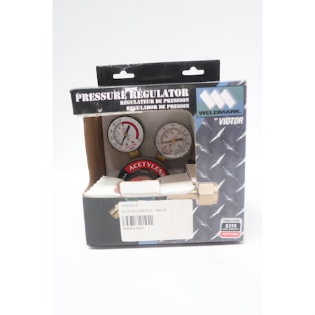 Victor HEAVY DUTY ACETYLENE REGULATOR G350-15-510