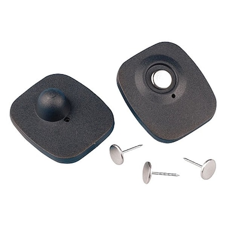 Specialty Store Services SecurityTags, Black, 1-3/4inH, 1-1/2inW 8357
