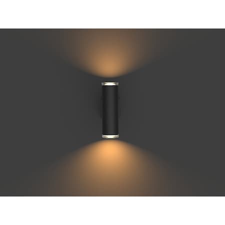 Beyond Led Technology GLOWEN, LED Up & Down Wall Sconce, 18 Watt, 1600 Lumens, Adj CCT 2700K-5000K, 100-277V, IP65 157027