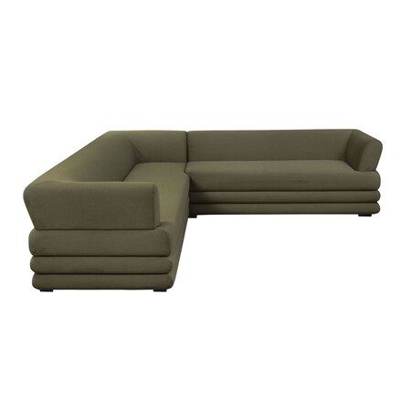 Manhattan Comfort Royal 2-Piece Sectional in Green SF1633-GR