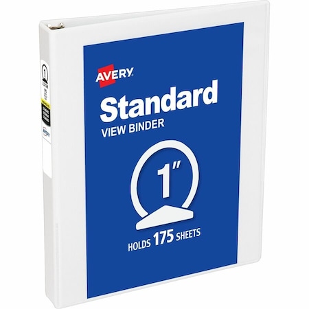 Avery Economy View 3 Ring Binder, 1 in Ring 05760