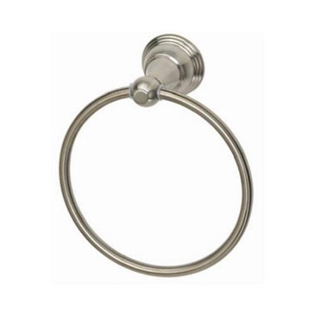 Homewerks Home Point Vint Towel Ring, Nickel 231193