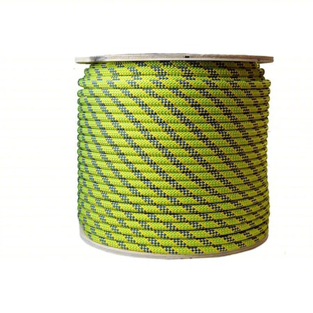 All Gear Rigging and Climbing Rope, 600 ft L AGKM716600BYG