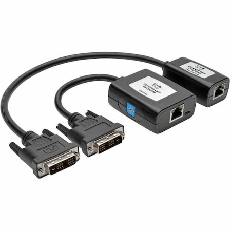 Tripp Lite DVI OVER CAT5/6 ACTIVE EXTENDER KIT VIDEO TRANSMITTER RECEIVER B140-101X-U
