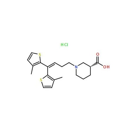 Ak Scientific Tiagabine hydrochloride (25mg), CAS 145821-59-6 G726-25mg