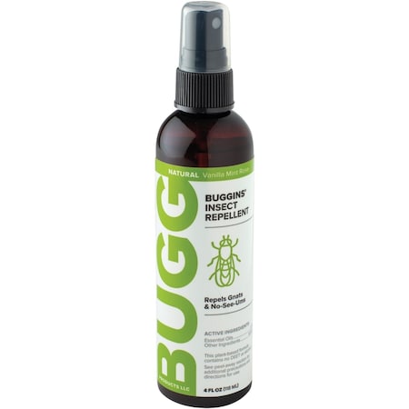 Bugg Bug Buggins 4 Oz. Natural Insect Repellent Pump Spray 22401