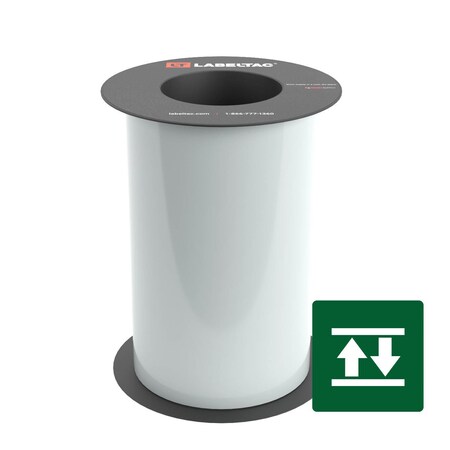 Labeltac High-Tack Label Supply 8in x 75ft LT9, Clear LT811HK-C