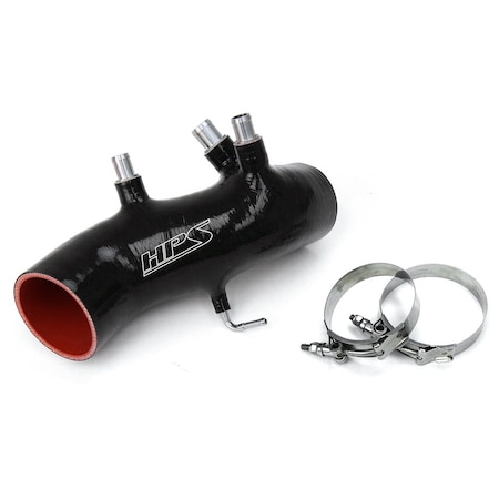 Hps Performance High Temp Reinforced Silicone Air Intake Hose Kit, Black,  87-17882-BLK