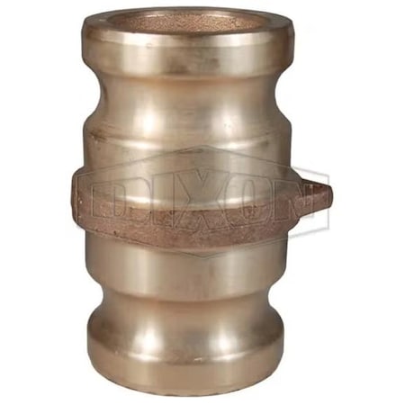 Dixon Cam and Groove Spool Adapter, 3 in, Adapter, Brass, Domestic 300-AA-BR