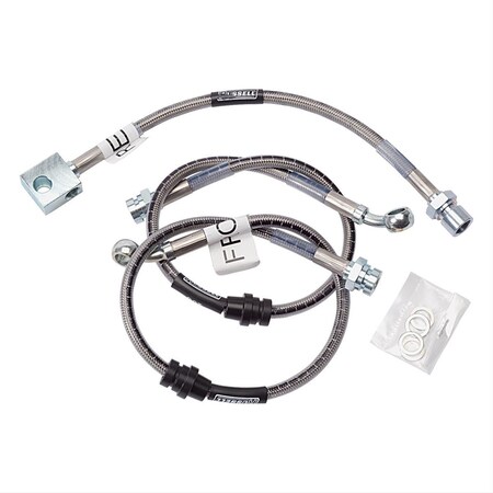 Kento Gear Street Legal Brake Line Kits for 1986-1988 Chevrolet Caprice - Black KE3567474