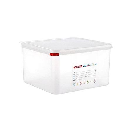 Araven Food Pan With Airtight Lid 2/3 Size 8" D 00471