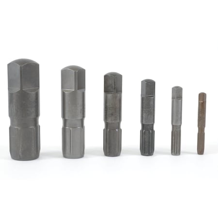 Ridgid 6 Piece Pipe Extractor Set for 1/8"-1" Pipes 35685