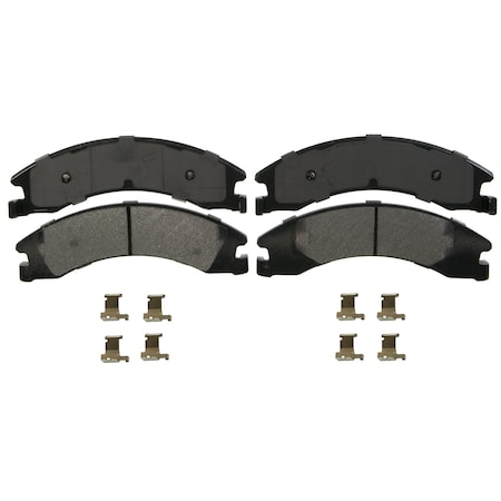 Wagner Brake QuickStop Rear Disc Brake Pad Set Semi-Metallic,  ZX1329