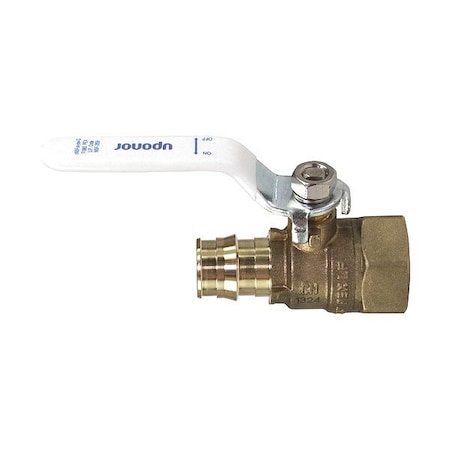 Uponor LF BRS TBall VLV, 3/4"PEX3/4"FNPT(MIN/10) LFT4907575SS
