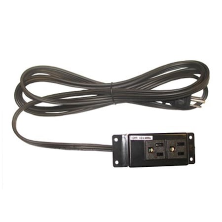 Specialty Lighting 10Ft. Harness 2 Outlet Recess Mount Cord Power Distribution SL5000.0577