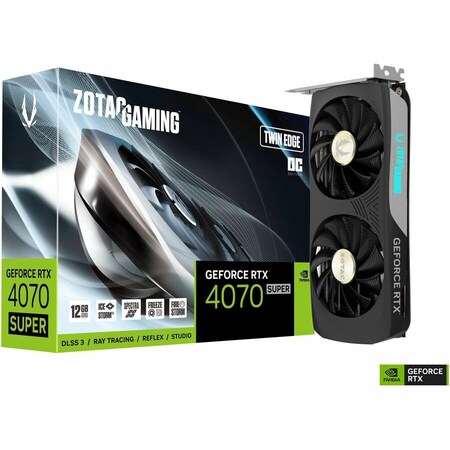 Zotac GAMING GEFORCE RTX 4070 SUPER TWIN EDGE OC ZT-D40720H-10M