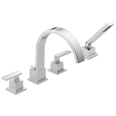 Delta Vero Roman Tub Trim with Hand Shower T4753