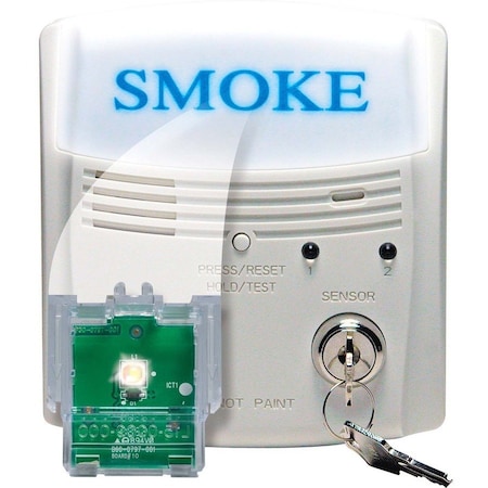 System Sensor Strobe Light, Smoke Detector, 55mA AOS