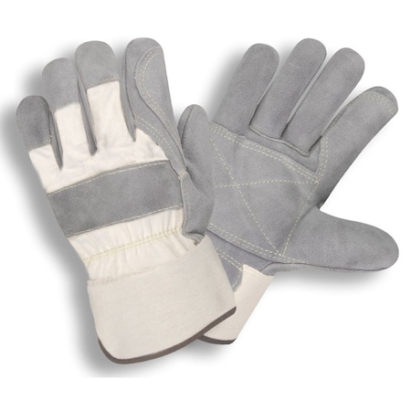 Cordova Palm Glove, Cowhide, Split, Double, PK12 1051