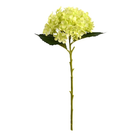 Vickerman 19 in. Mini Green Hydrangea Spray FA186804