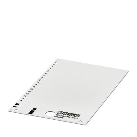 Phoenix Contact US-EMLP-HA 17X7 Plastic label Card 0830988