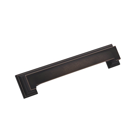 Amerock Appoint 5-1/16 in & 6-5/16 in 128 mm & 160 mm Center-to-Center Oil Rubbed Bronze Cabinet Cup Pull BP36763ORB